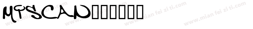 miscan字体转换