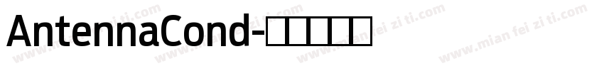 AntennaCond字体转换