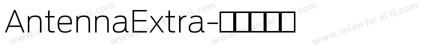 AntennaExtra字体转换