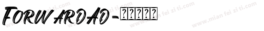 ForwardAd字体转换