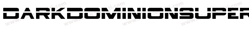 DarkDominionSuperItalic-wzo9字体转换