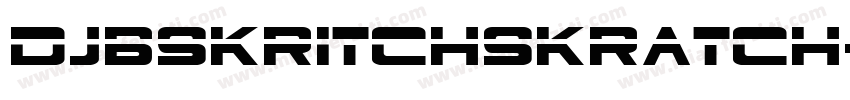DjbSkritchSkratch-rpd9字体转换