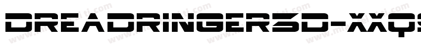 DreadRinger3D-Xxq9字体转换