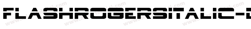 FlashRogersItalic-Dvw9字体转换
