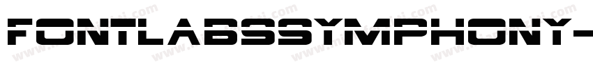 FontLabsSymphony-mVX9字体转换