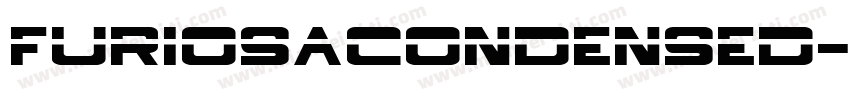 FuriosaCondensed-Wxg9字体转换