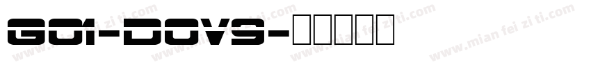 G01-D0V9字体转换
