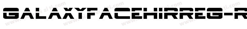 Galaxyfacehirreg-r3p9字体转换