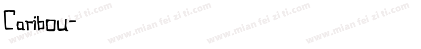 Caribou字体转换