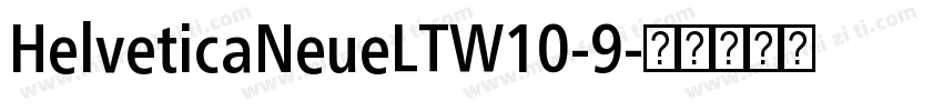 HelveticaNeueLTW10-9字体转换