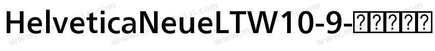 HelveticaNeueLTW10-9字体转换