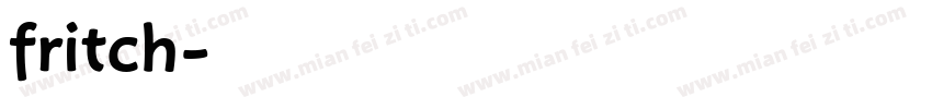 fritch字体转换