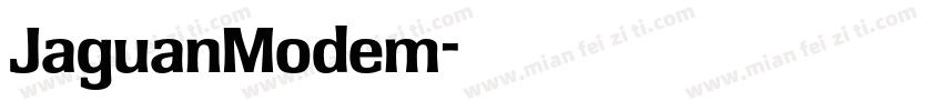 JaguanModem字体转换