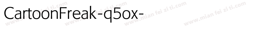 CartoonFreak-q5ox字体转换