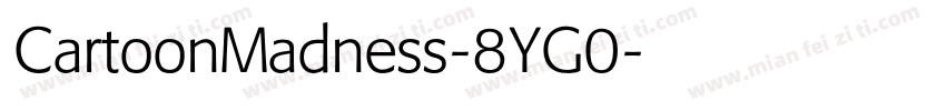CartoonMadness-8YG0字体转换