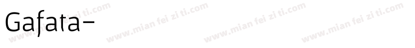 Gafata字体转换