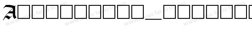 Augenstern_栀紫字体转换