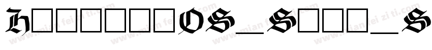 HarmonyOS_Sana_SC_Li字体转换