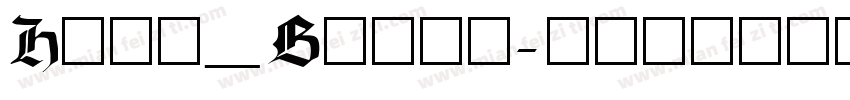 Huni_Belwj字体转换