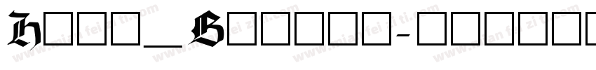 Huni_Bookka字体转换