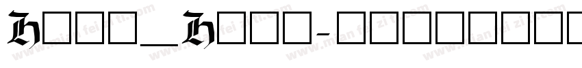Huni_Humr字体转换