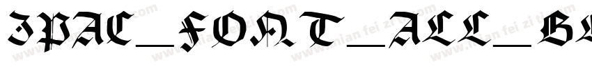 IPAC_FONT_ALL_BLACK字体转换