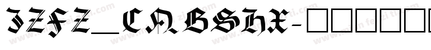 JZFZ_CNBSHX字体转换