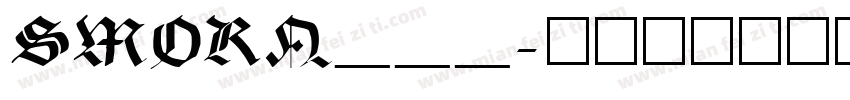 SMORN___字体转换