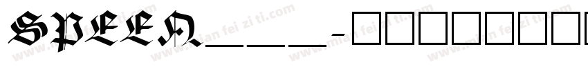 SPEEN___字体转换