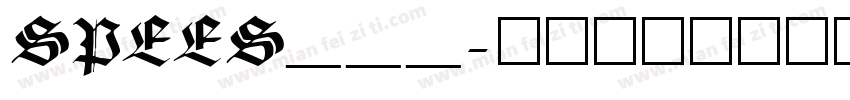 SPEES___字体转换