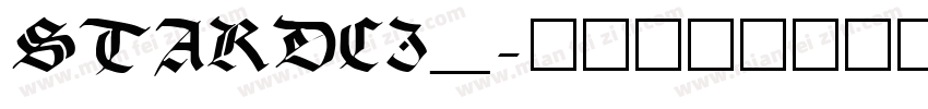 STARDCI_字体转换