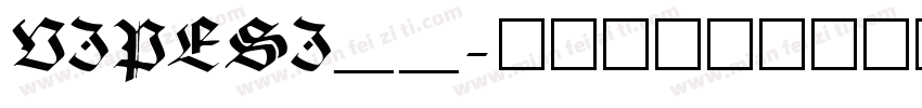 VIPESI__字体转换