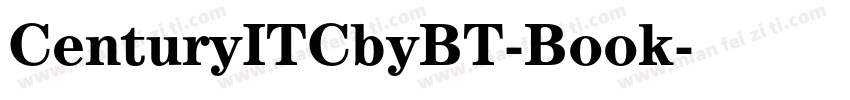 CenturyITCbyBT-Book字体转换