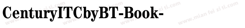 CenturyITCbyBT-Book字体转换