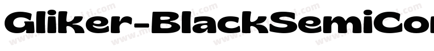 Gliker-BlackSemiCond字体转换