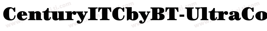 CenturyITCbyBT-UltraCondensed字体转换