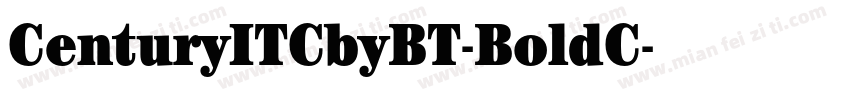 CenturyITCbyBT-BoldC字体转换