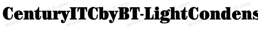 CenturyITCbyBT-LightCondensed字体转换