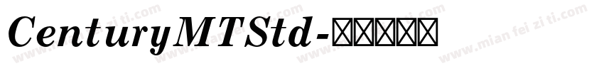 CenturyMTStd字体转换