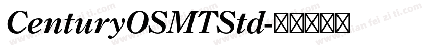 CenturyOSMTStd字体转换
