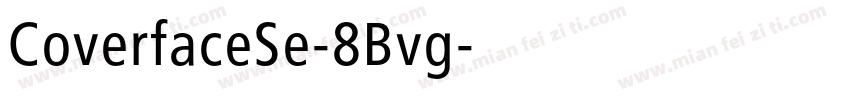CoverfaceSe-8Bvg字体转换