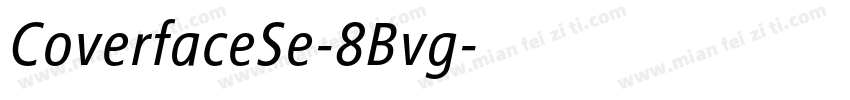 CoverfaceSe-8Bvg字体转换