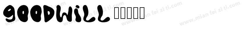 Goodwill字体转换