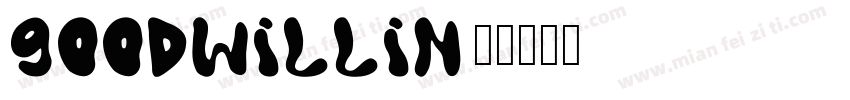 goodwillin字体转换