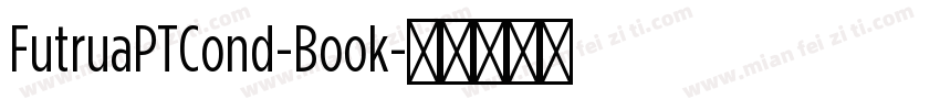 FutruaPTCond-Book字体转换