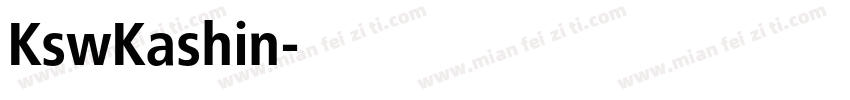 KswKashin字体转换