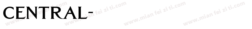 Central字体转换