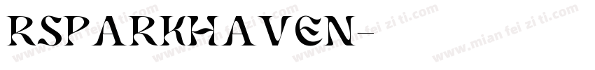 RSParkHaven字体转换