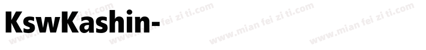 KswKashin字体转换