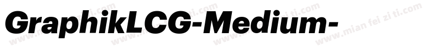 GraphikLCG-Medium字体转换